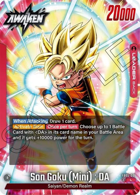 Image for Son Goku (Mini) : DA - Dragon Ball Super: Fusion World