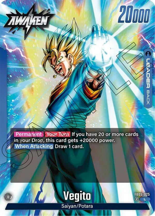 Image for Vegito - FB05-025 - Dragon Ball Super: Fusion World