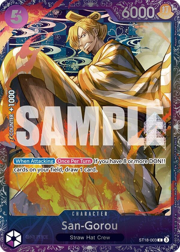 Image for San-Gorou (Treasure Cup 2025) - One Piece Card Game