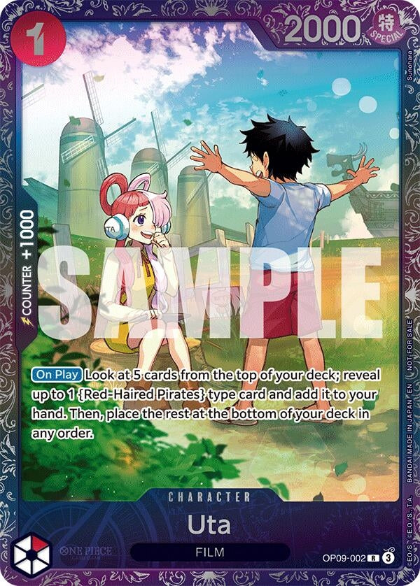 Image for Uta (Treasure Cup 2025) - One Piece Card Game