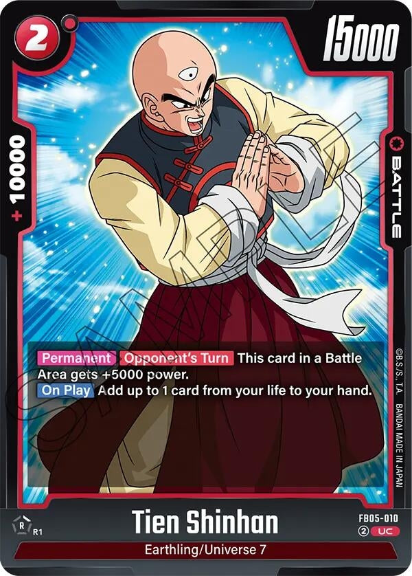 Image for Tien Shinhan - FB05-010 - Dragon Ball Super: Fusion World