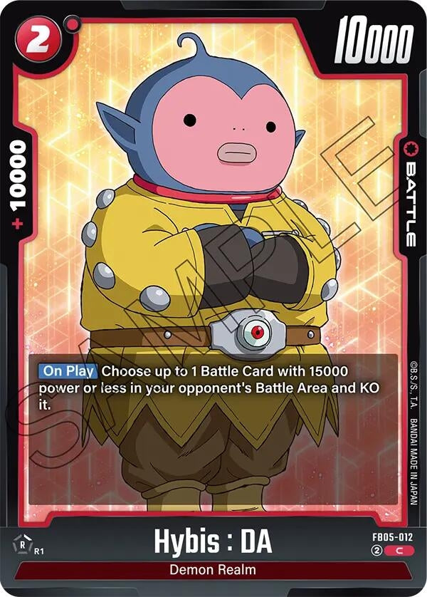 Image for Hybis : DA - Dragon Ball Super: Fusion World