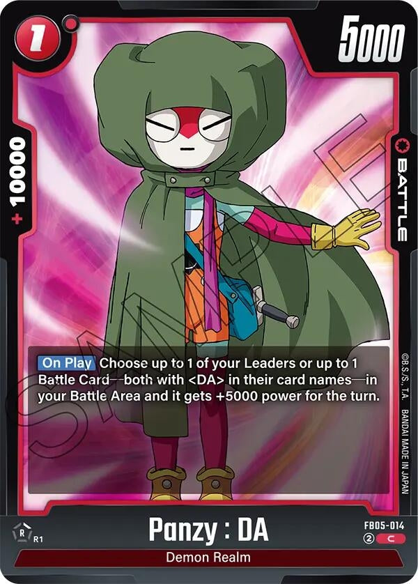 Image for Panzy : DA - FB05-014 - Dragon Ball Super: Fusion World