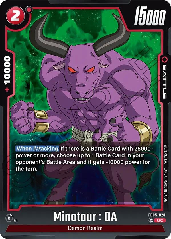 Image for Minotaur : DA - Dragon Ball Super: Fusion World