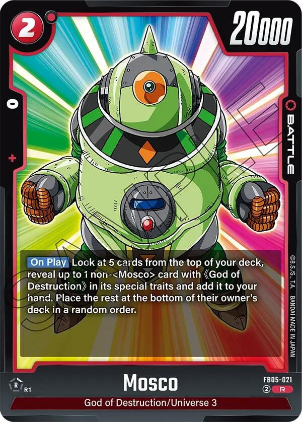 Image for Mosco - Dragon Ball Super: Fusion World