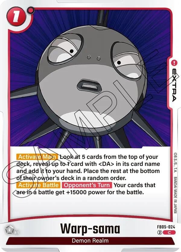 Image for Warp-sama - Dragon Ball Super: Fusion World