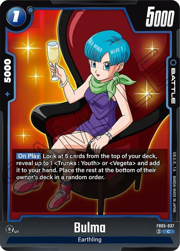 Image for Bulma - FB05-037 - Dragon Ball Super: Fusion World
