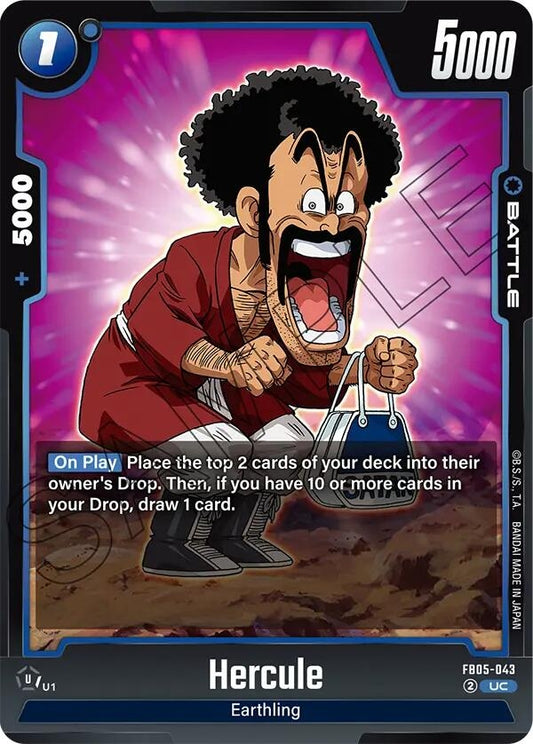 Image for Hercule - Dragon Ball Super: Fusion World