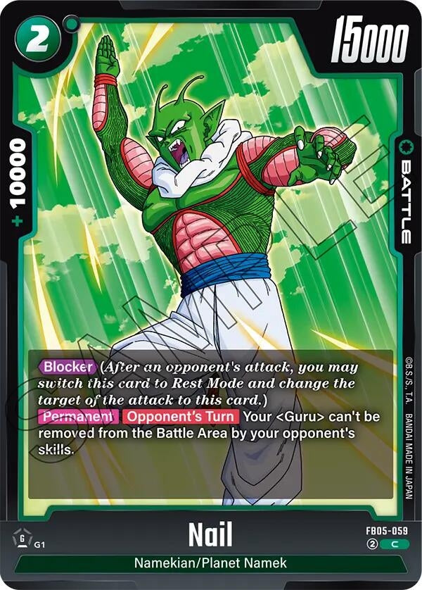 Image for Nail - Dragon Ball Super: Fusion World