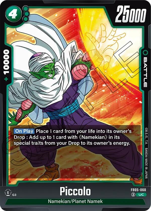 Image for Piccolo - Dragon Ball Super: Fusion World
