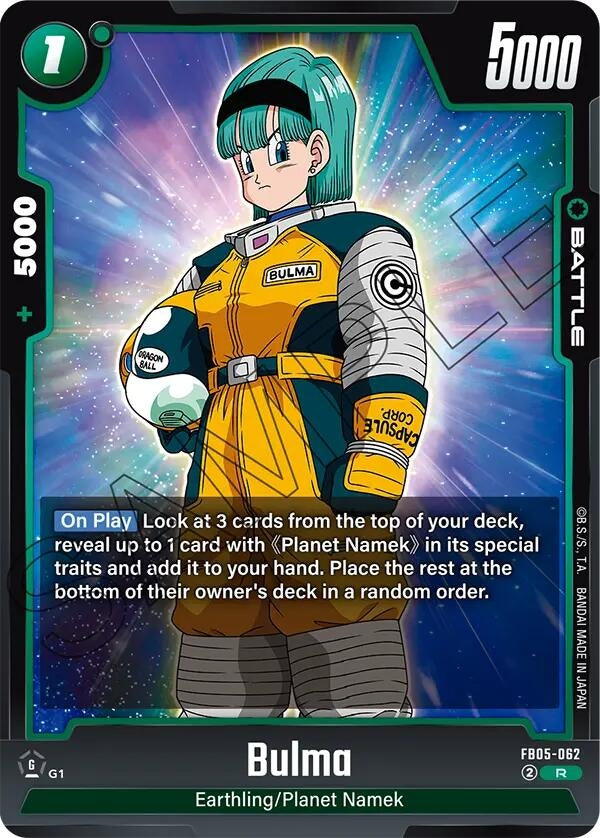 Image for Bulma - FB05-062 - Dragon Ball Super: Fusion World