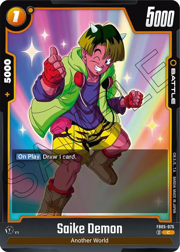 Image for Saike Demon - Dragon Ball Super: Fusion World