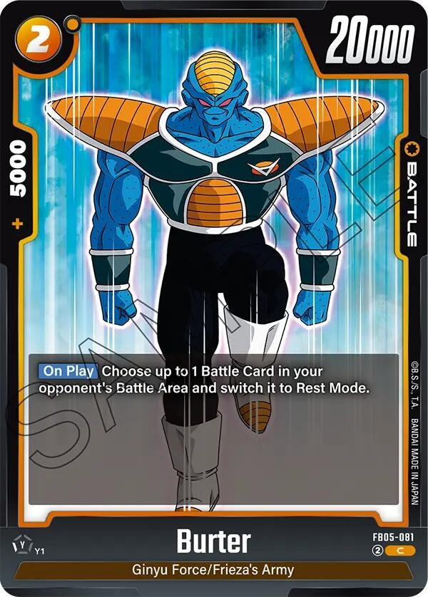 Image for Burter - Dragon Ball Super: Fusion World