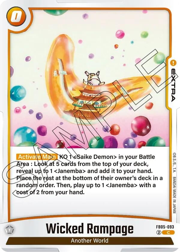 Image for Wicked Rampage - Dragon Ball Super: Fusion World
