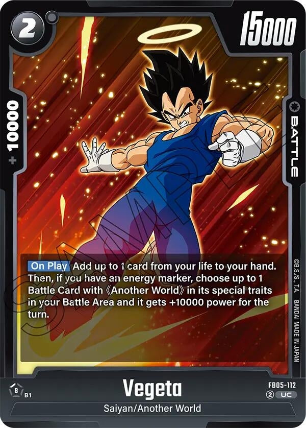 Image for Vegeta - FB05-112 - Dragon Ball Super: Fusion World