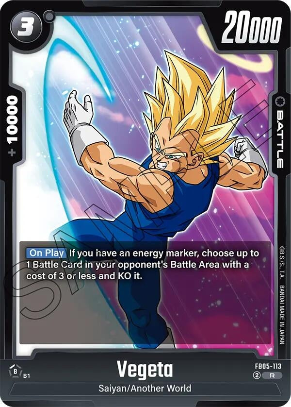 Image for Vegeta - FB05-113 - Dragon Ball Super: Fusion World