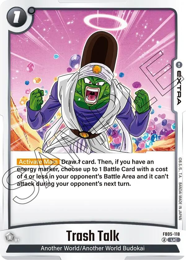 Image for Trash Talk - Dragon Ball Super: Fusion World