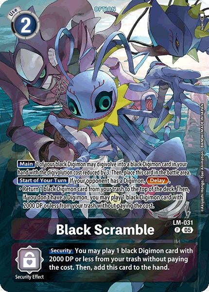 Image for Black Scramble (Alternate Art) - Digimon Card Game