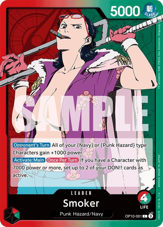 Image for Smoker (001) - One Piece Card Game