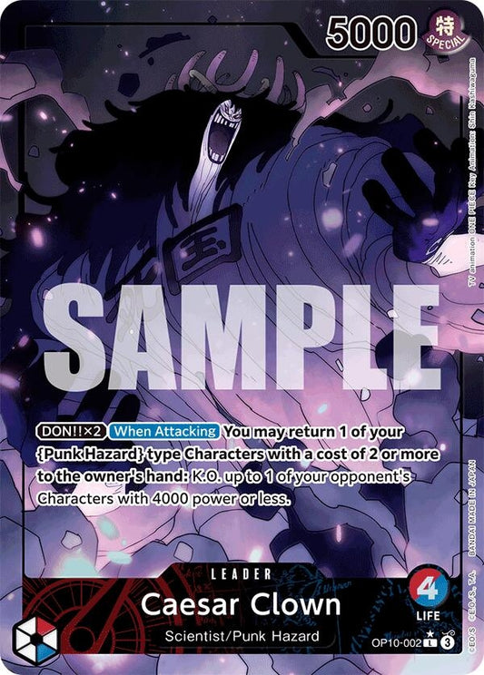 Image for Caesar Clown (002) (Parallel) - One Piece Card Game