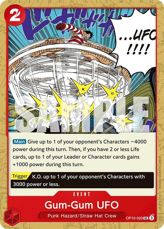 Image for Gum-Gum UFO - One Piece Card Game