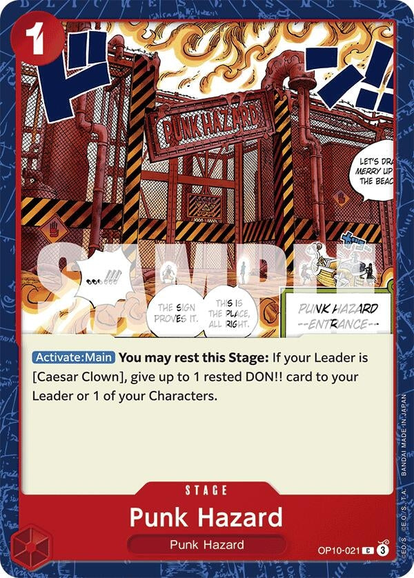 Image for Punk Hazard - One Piece Card Game