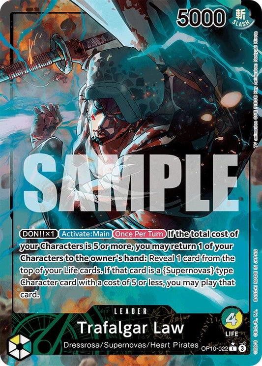 Image for Trafalgar Law (022) (Parallel) - One Piece Card Game