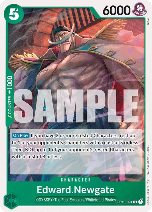 Image for Edward.Newgate - One Piece Card Game
