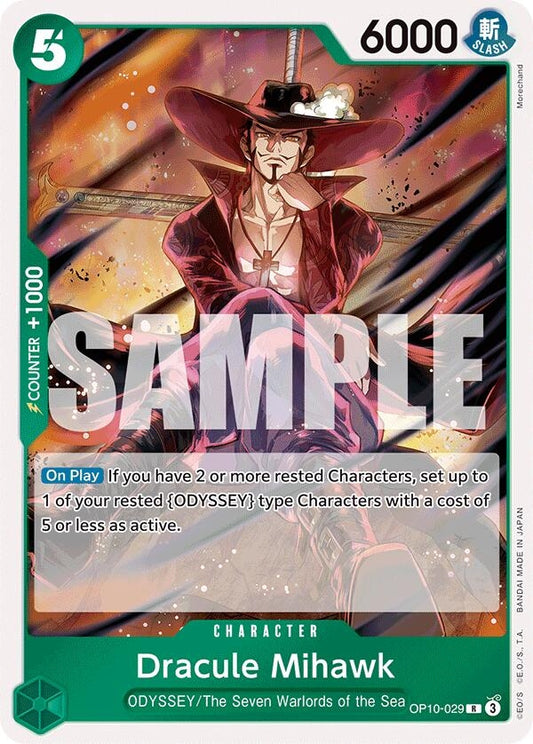 Image for Dracule Mihawk - One Piece Card Game