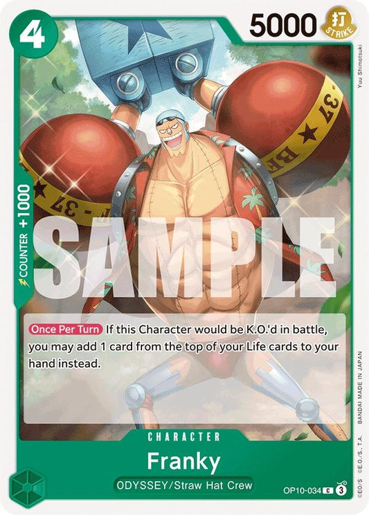 Image for Franky (034) - One Piece Card Game