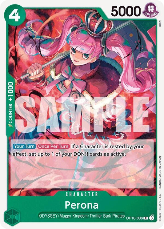 Image for Perona (036) - One Piece Card Game