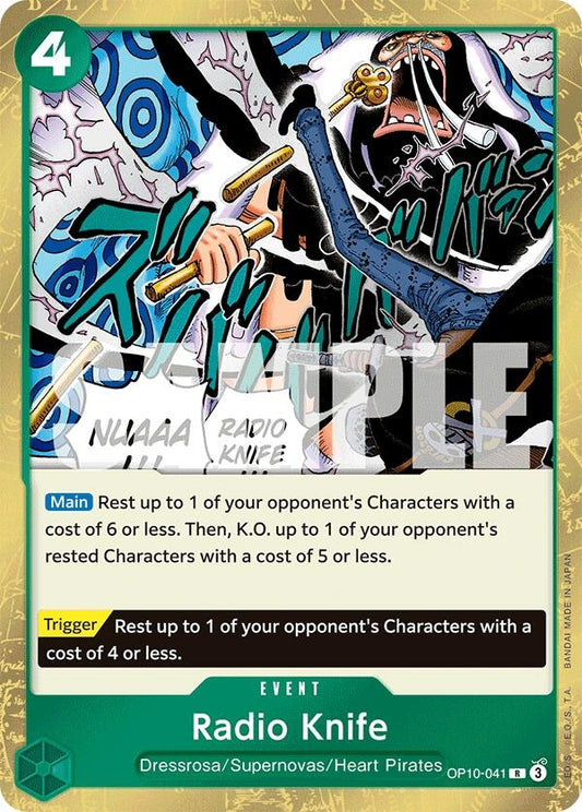 Image for Radio Knife - One Piece Card Game