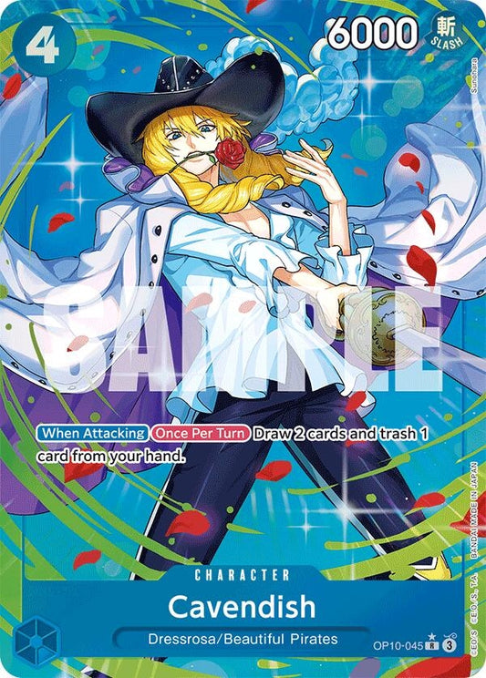 Image for Cavendish (045) (Parallel) - One Piece Card Game