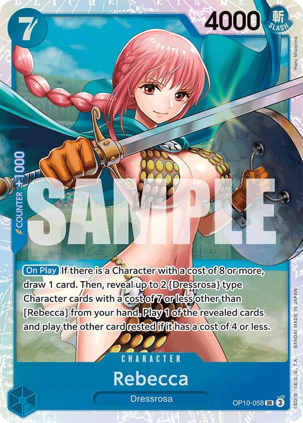 Image for Rebecca - One Piece Card Game