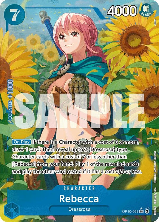 Image for Rebecca (Parallel) - One Piece Card Game