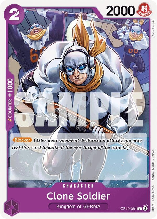 Image for Clone Soldier - One Piece Card Game