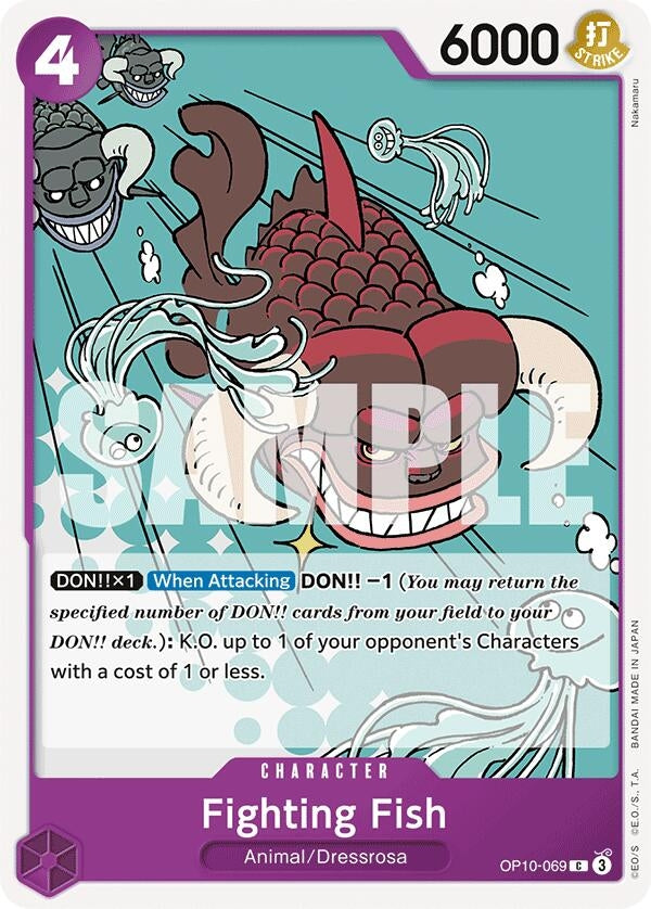 Image for Fighting Fish - One Piece Card Game