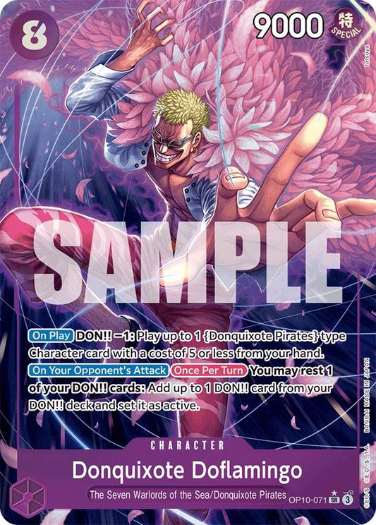 Image for Donquixote Doflamingo (Parallel) - One Piece Card Game
