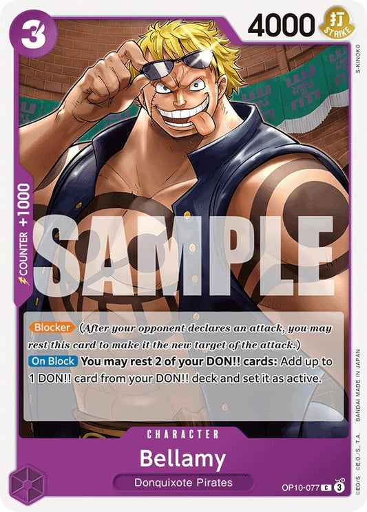 Image for Bellamy - One Piece Card Game