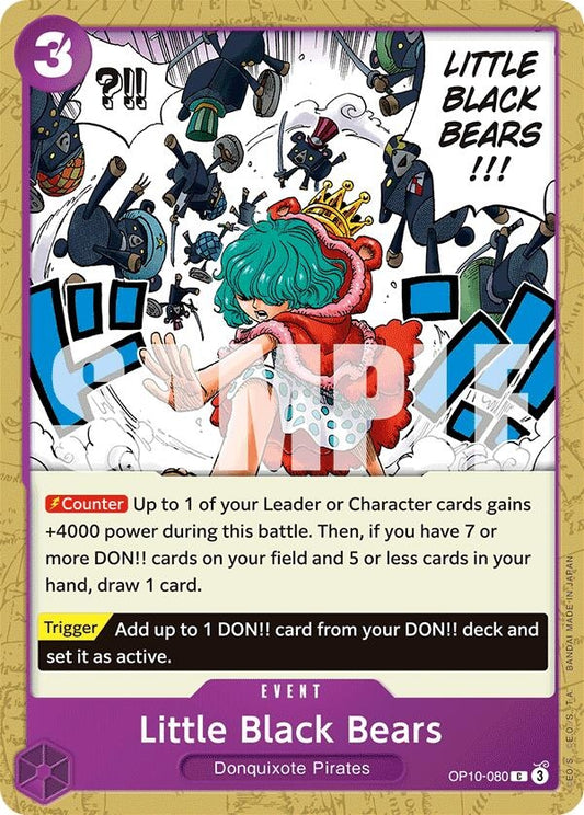 Image for Little Black Bears - One Piece Card Game
