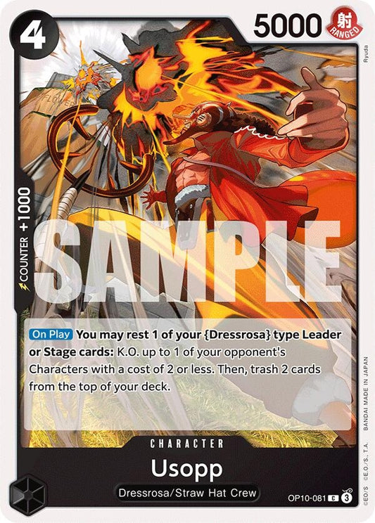Image for Usopp (081) - One Piece Card Game