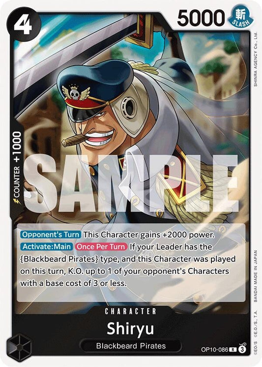 Image for Shiryu - One Piece Card Game