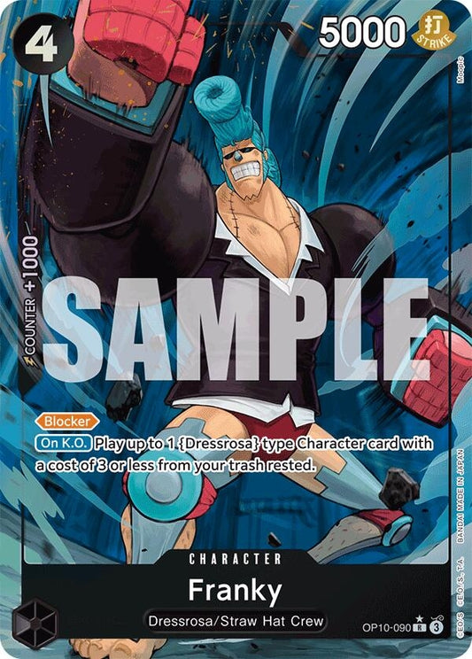Image for Franky (090) (Parallel) - One Piece Card Game