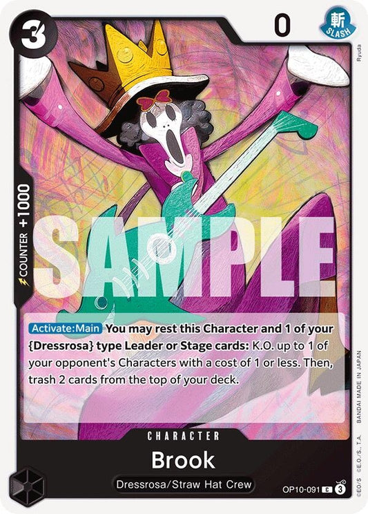 Image for Brook (091) - One Piece Card Game