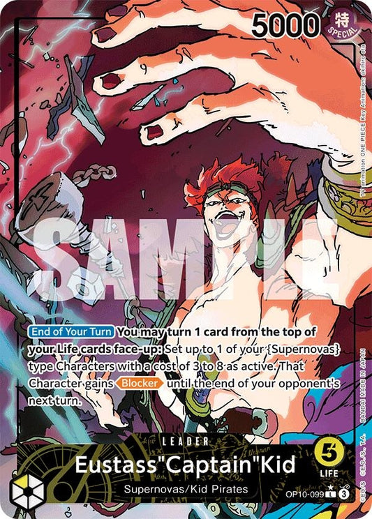 Image for Eustass"Captain"Kid (099) (Parallel) - One Piece Card Game