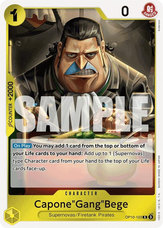 Image for Capone"Gang"Bege - One Piece Card Game