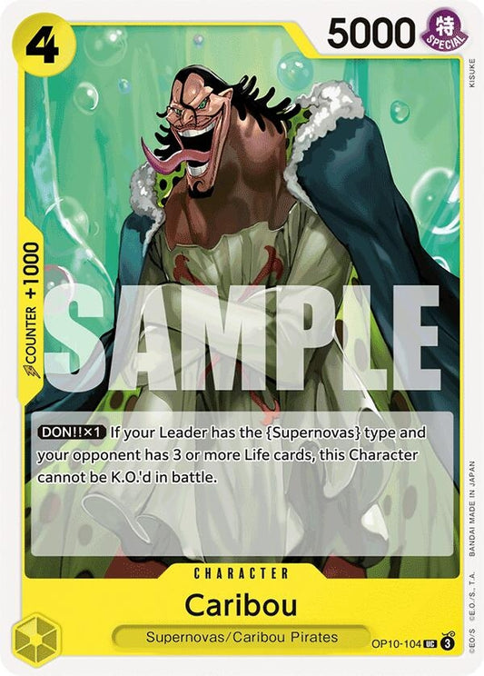 Image for Caribou - One Piece Card Game
