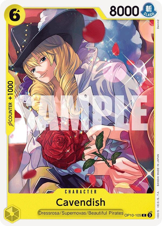 Image for Cavendish (105) - One Piece Card Game