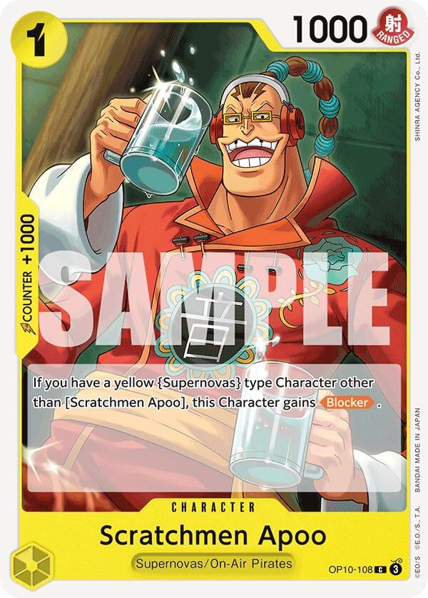 Image for Scratchmen Apoo - One Piece Card Game