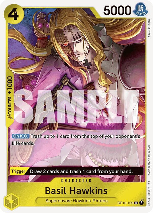 Image for Basil Hawkins - One Piece Card Game